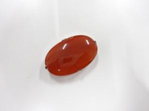 アンティーク　瑪瑙　帯留め